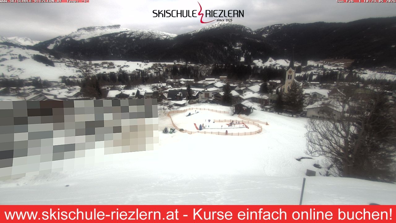 Archived image Webcam Riezlern / Vorarlberg
