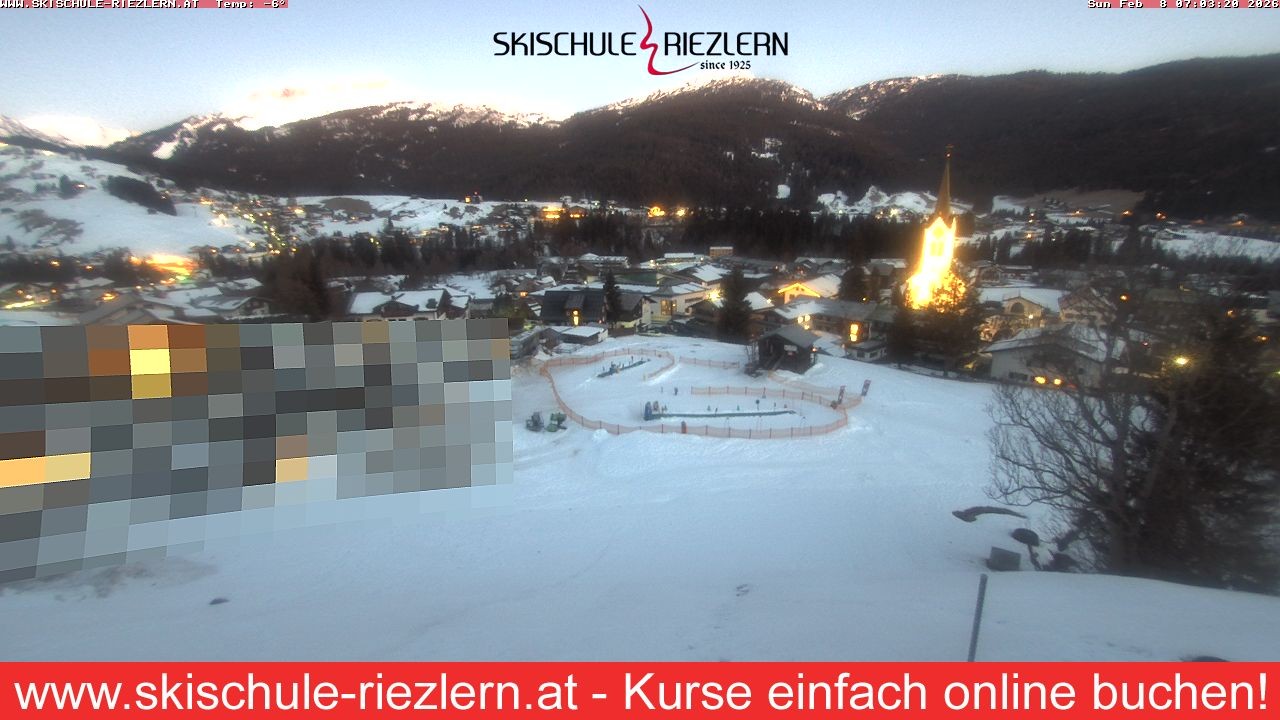 Archived image Webcam Riezlern / Vorarlberg