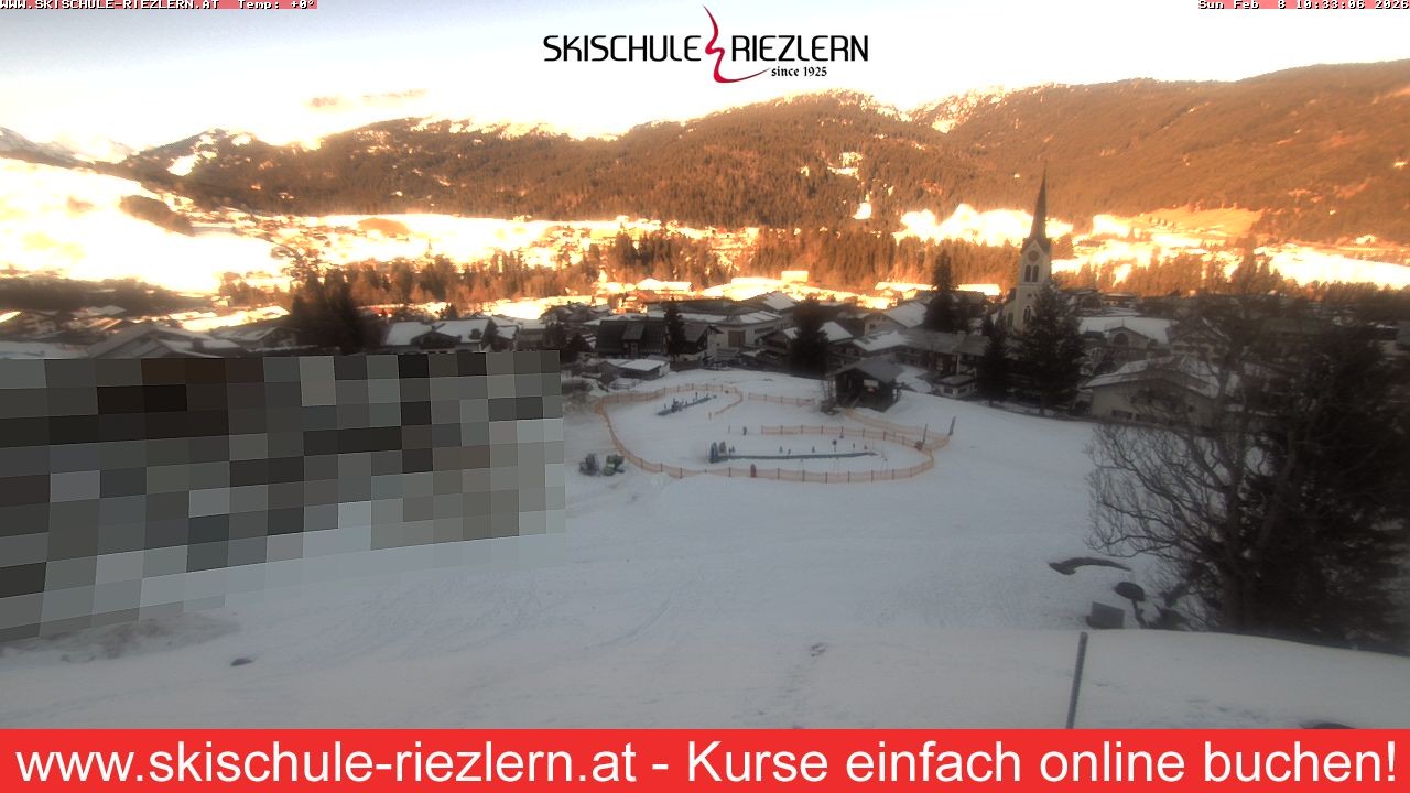 Archived image Webcam Riezlern / Vorarlberg