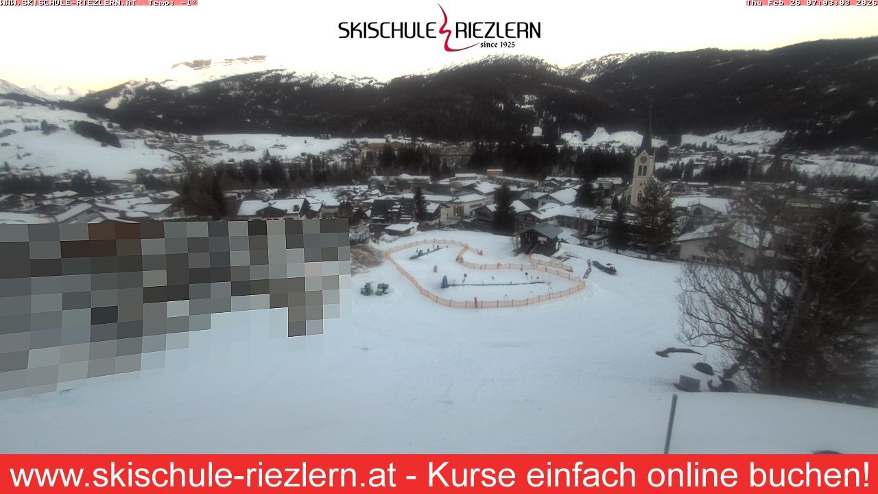 Archived image Webcam Riezlern / Vorarlberg