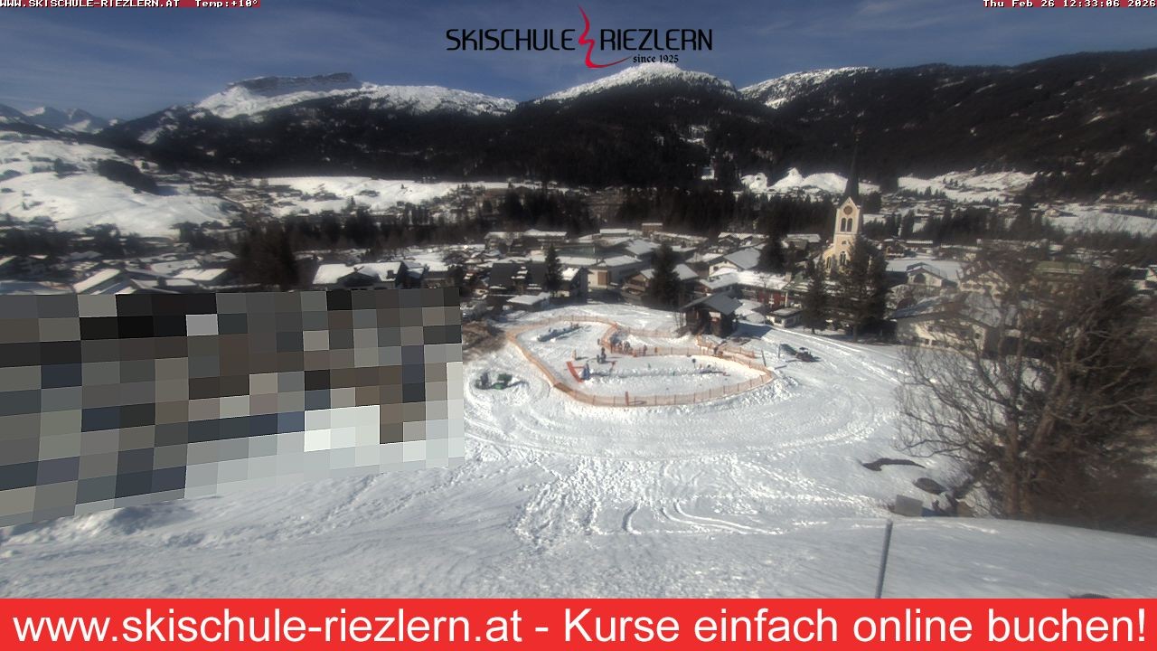 Archived image Webcam Riezlern / Vorarlberg