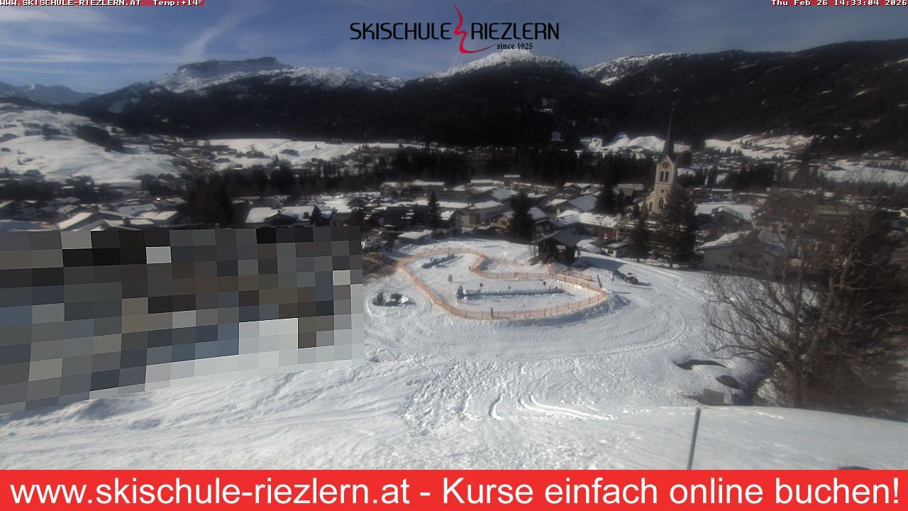 Archived image Webcam Riezlern / Vorarlberg