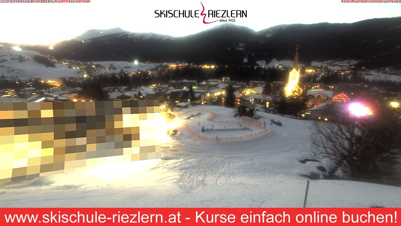 Archived image Webcam Riezlern / Vorarlberg