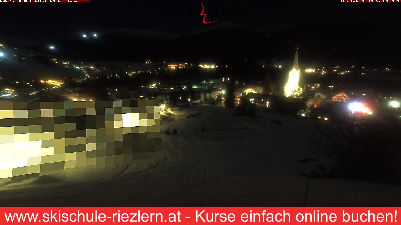 Archived image Webcam Riezlern / Vorarlberg