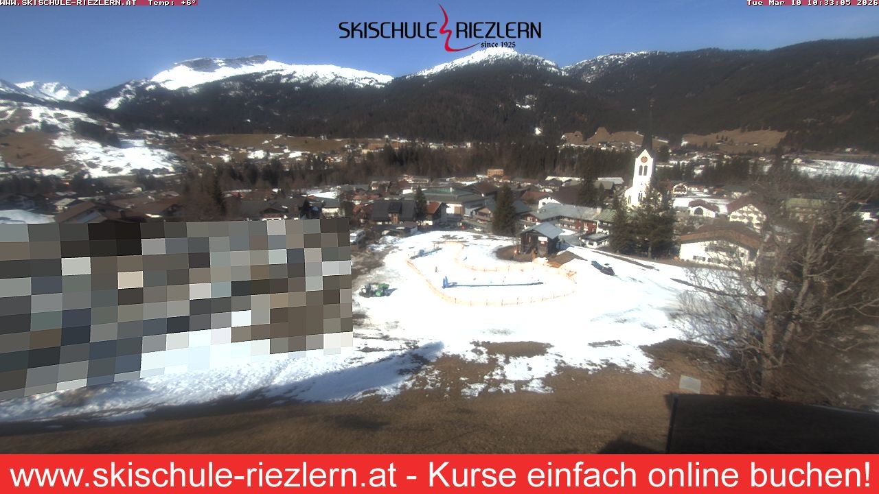 Archiv Foto Webcam Riezlern / Vorarlberg