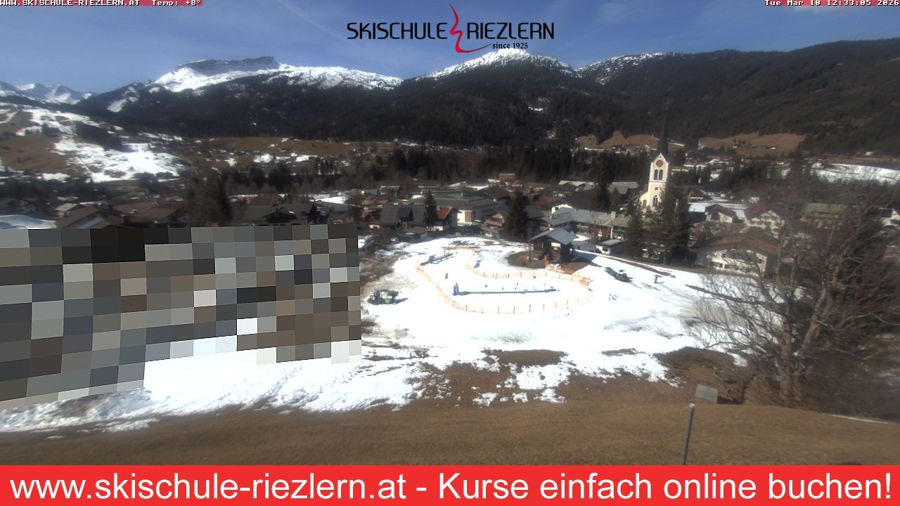 Archiv Foto Webcam Riezlern / Vorarlberg