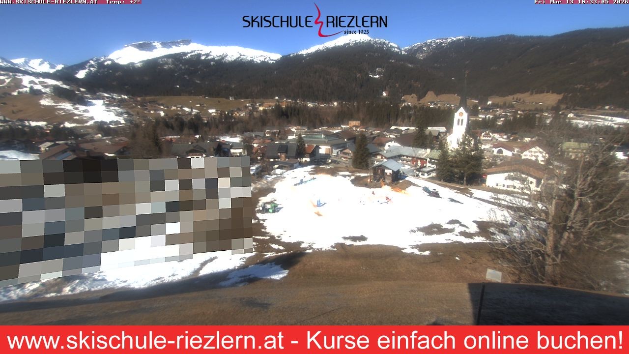Archiv Foto Webcam Riezlern / Vorarlberg