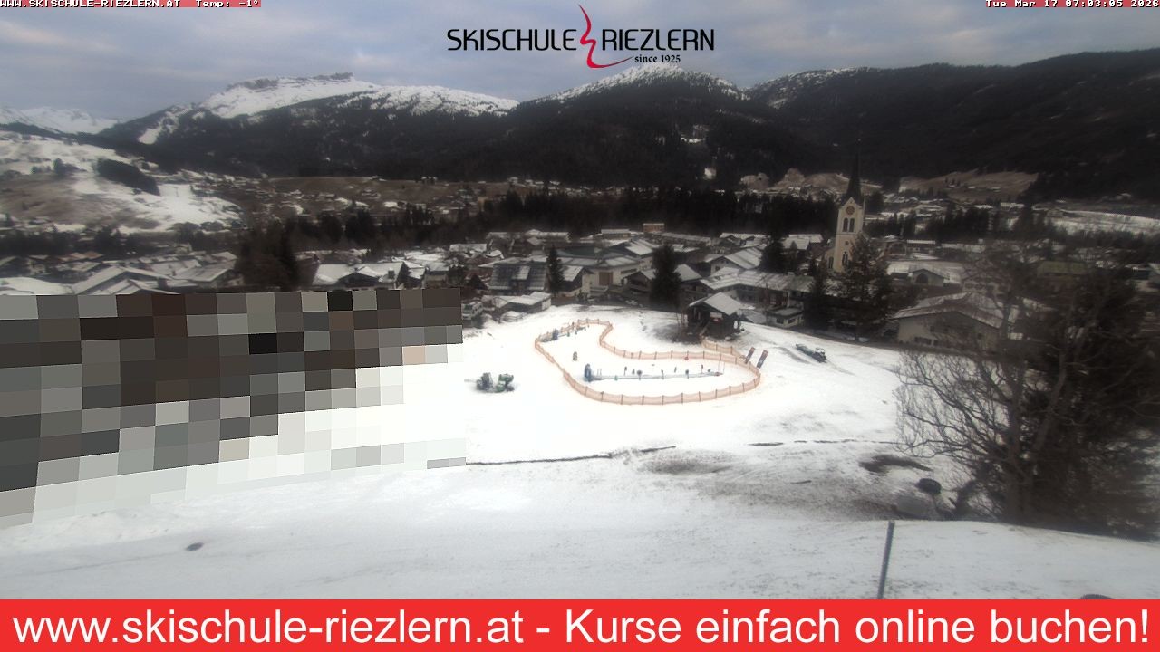 Archiv Foto Webcam Riezlern / Vorarlberg