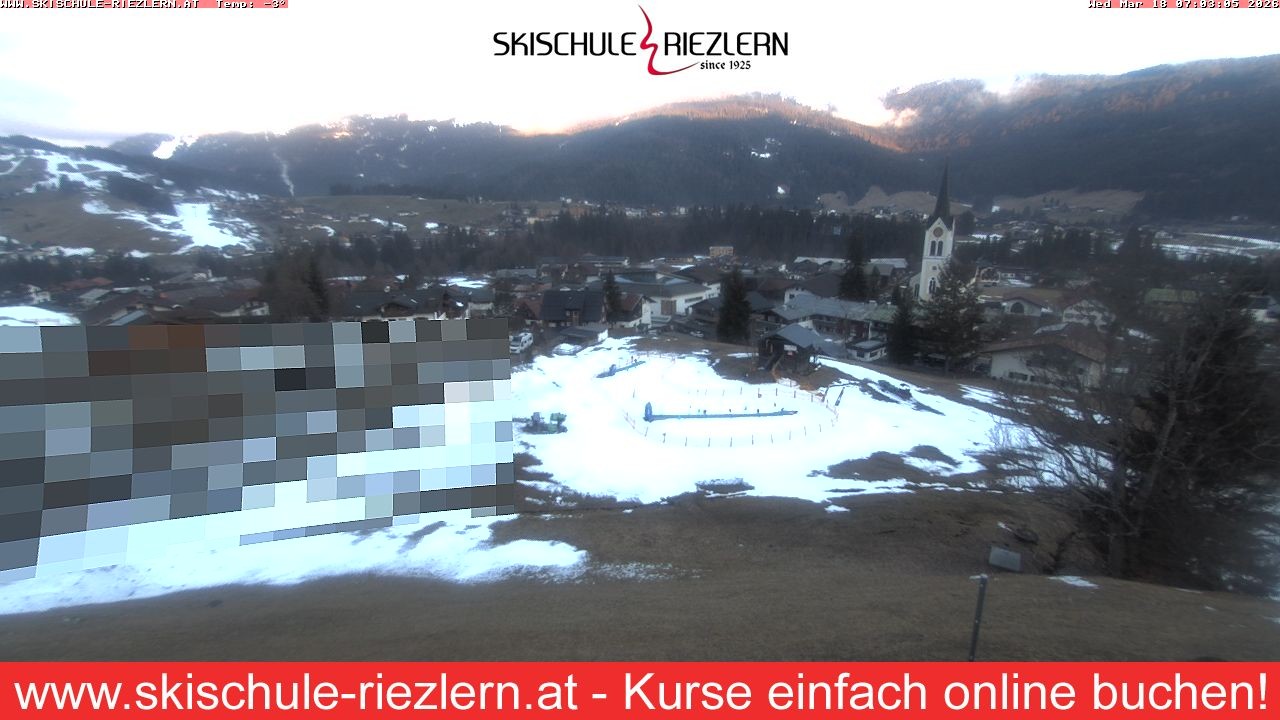 Archiv Foto Webcam Riezlern / Vorarlberg
