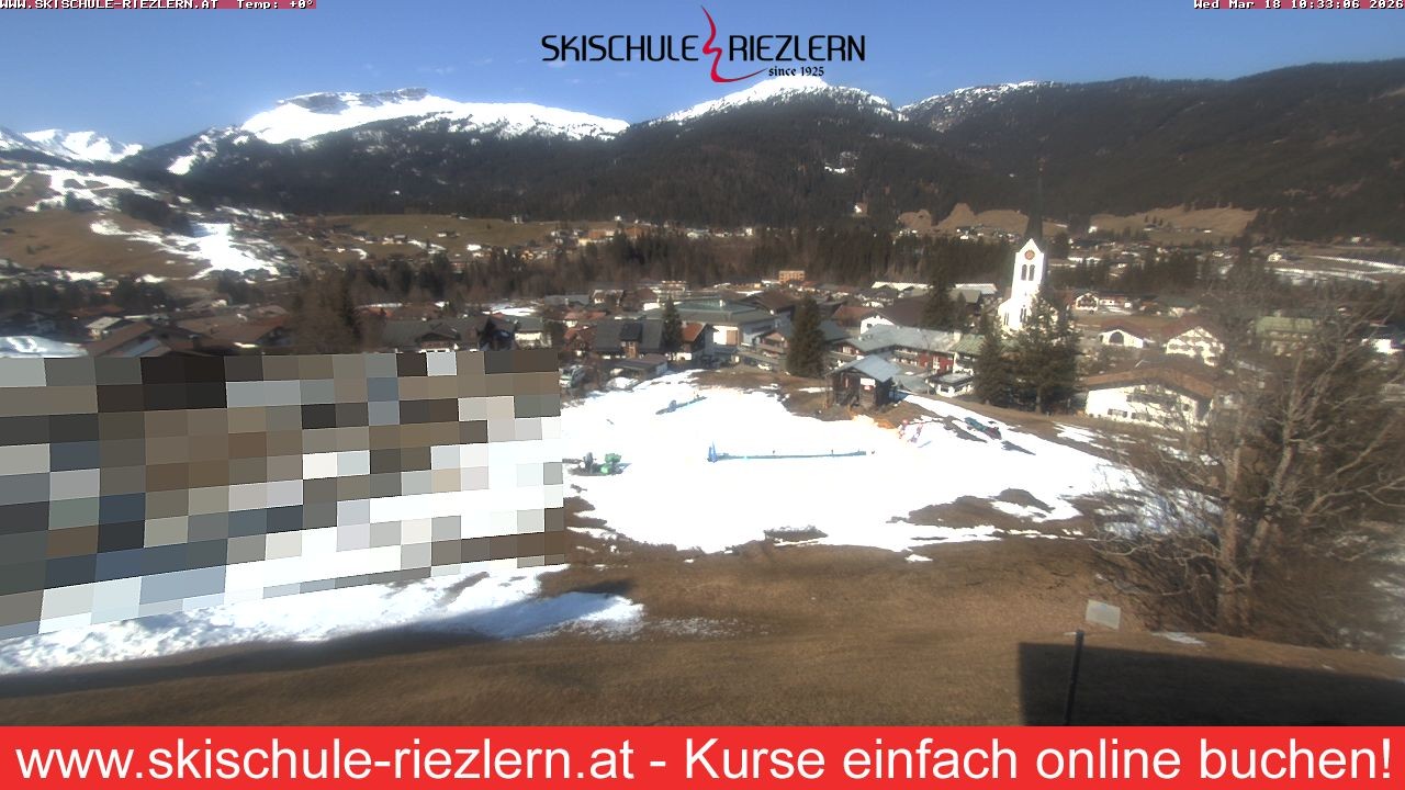 Archiv Foto Webcam Riezlern / Vorarlberg