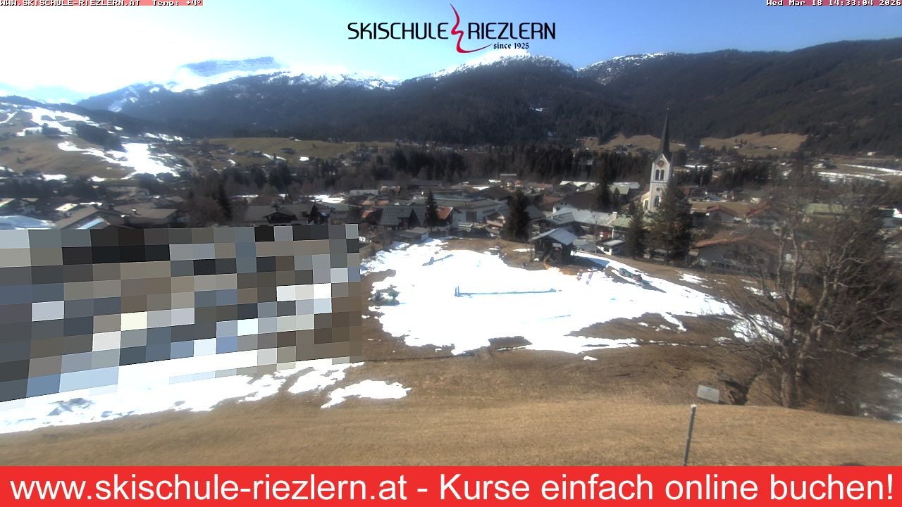Archiv Foto Webcam Riezlern / Vorarlberg