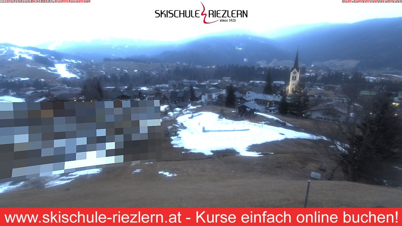 Archived image Webcam Riezlern / Vorarlberg