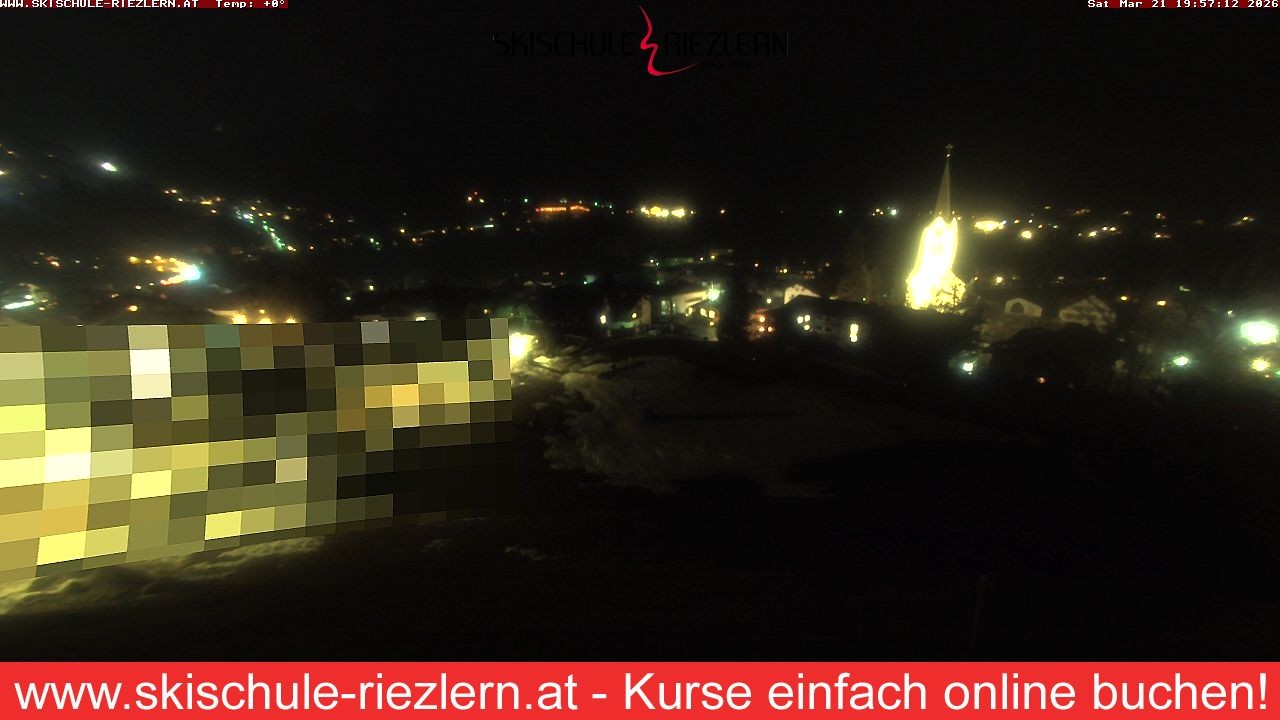 Archived image Webcam Riezlern / Vorarlberg