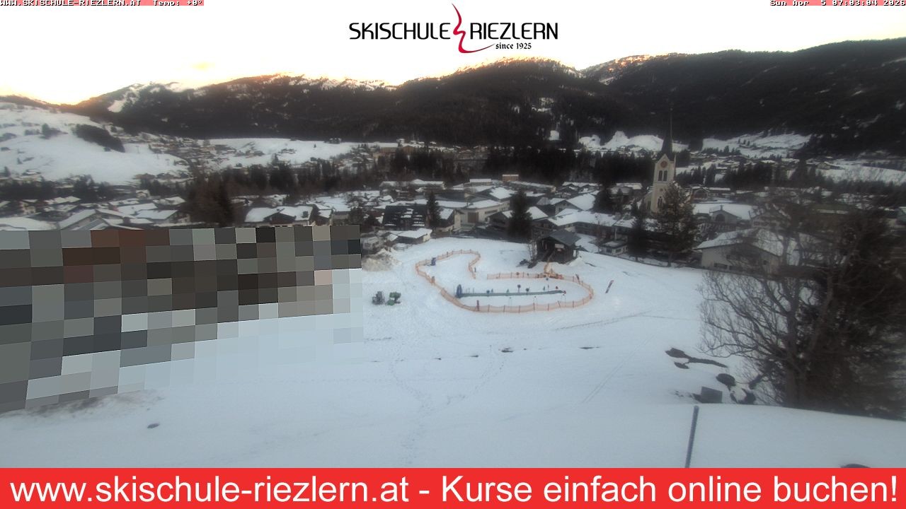 Archived image Webcam Riezlern / Vorarlberg