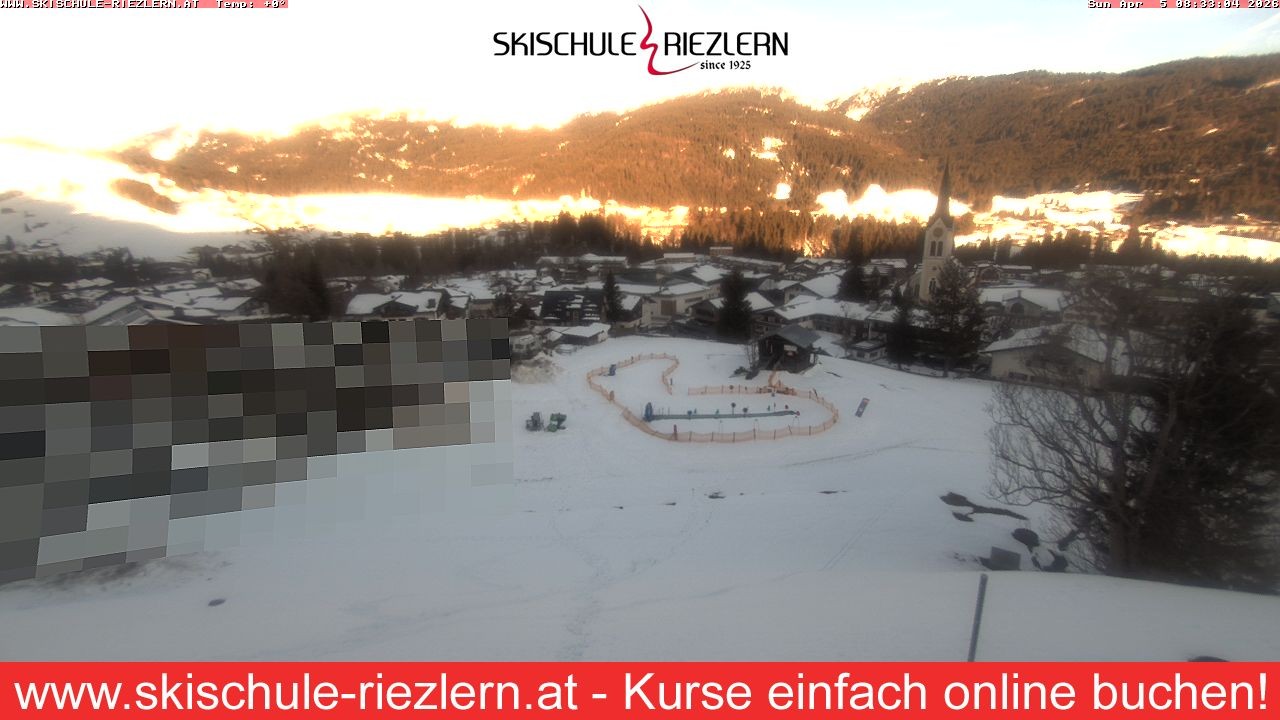 Archived image Webcam Riezlern / Vorarlberg
