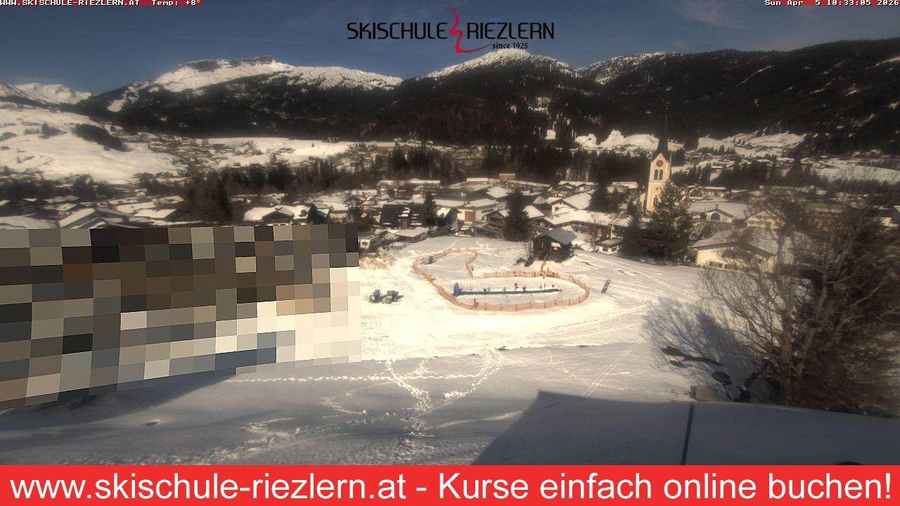 Archived image Webcam Riezlern / Vorarlberg