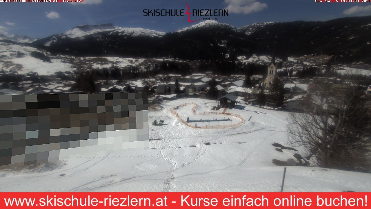 Archived image Webcam Riezlern / Vorarlberg
