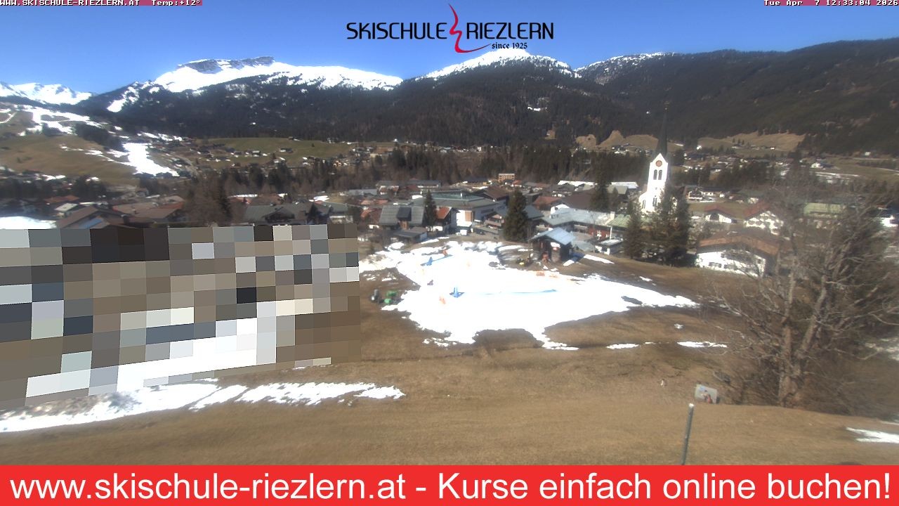 Archiv Foto Webcam Riezlern / Vorarlberg