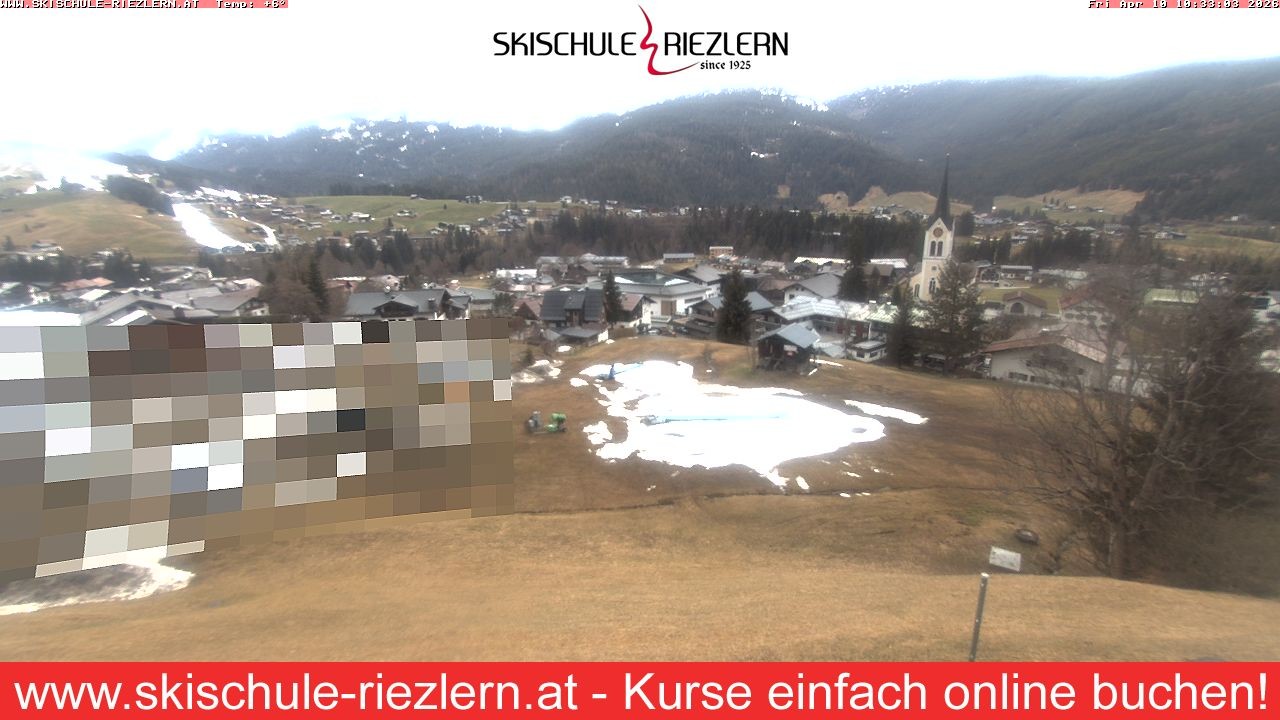 Archived image Webcam Riezlern / Vorarlberg