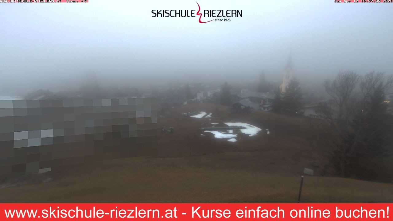 Archived image Webcam Riezlern / Vorarlberg