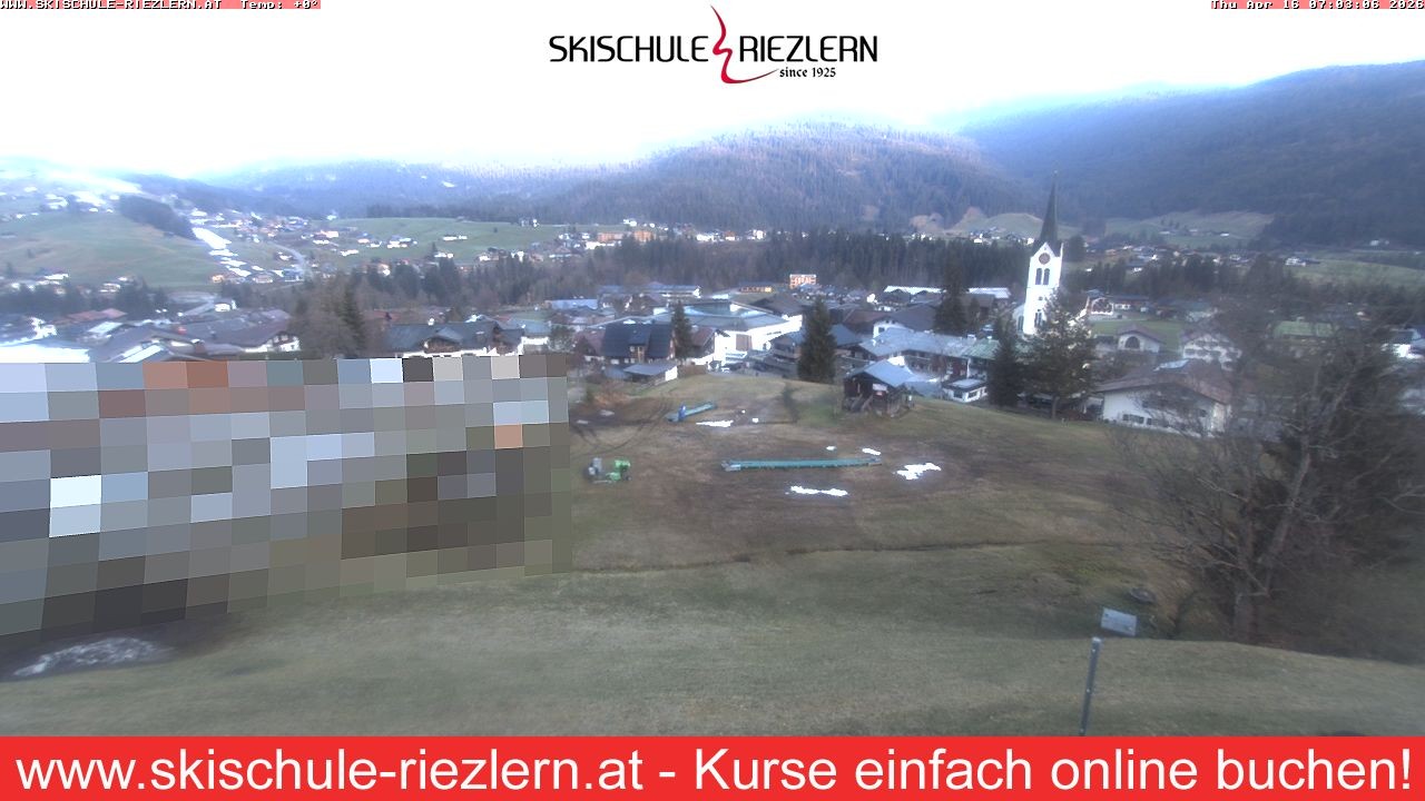 Archived image Webcam Riezlern / Vorarlberg