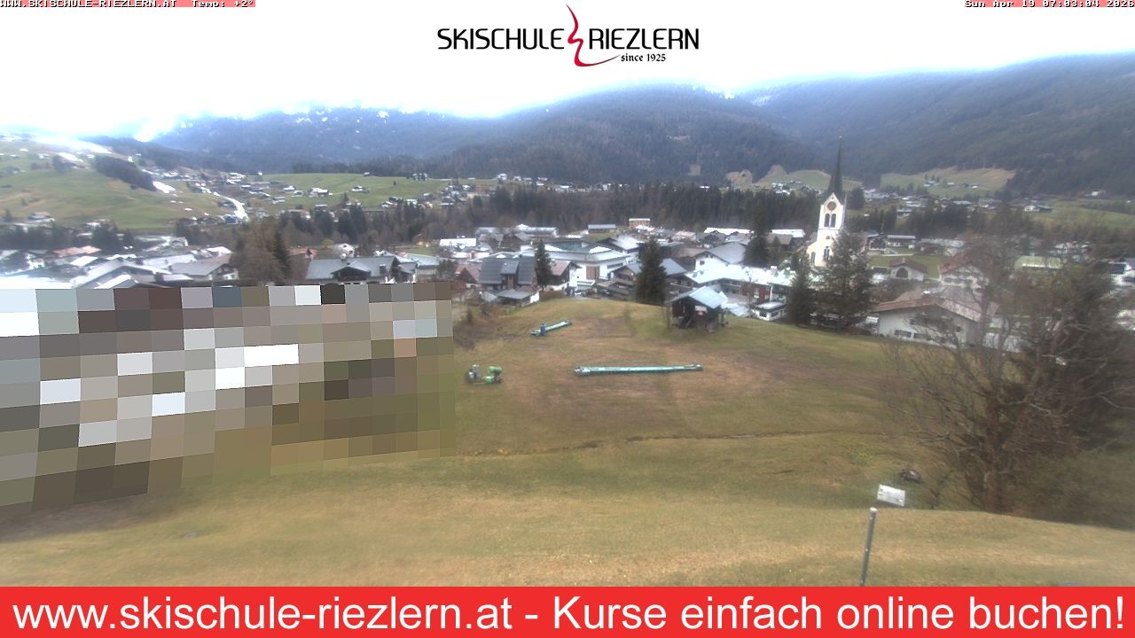 Archiv Foto Webcam Riezlern / Vorarlberg