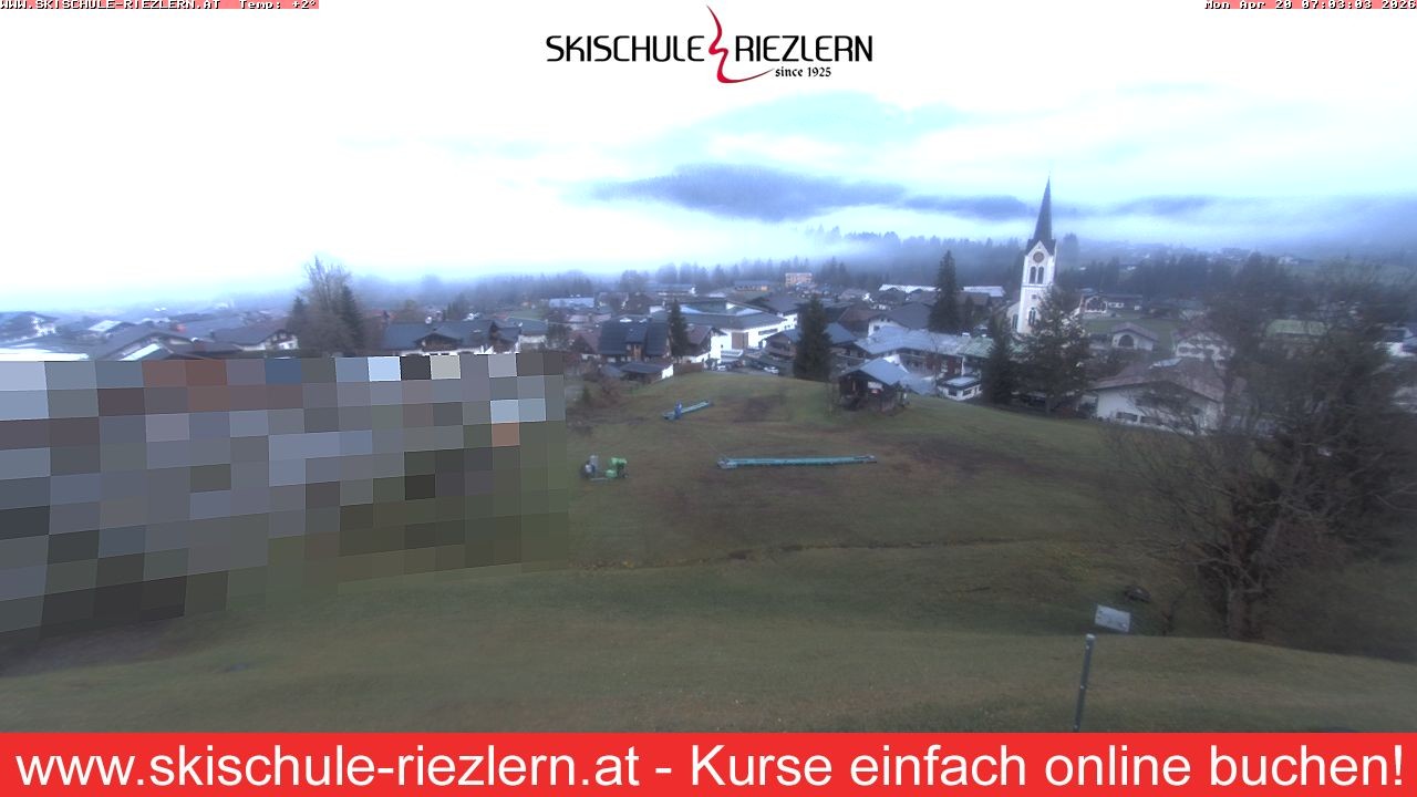 Archived image Webcam Riezlern / Vorarlberg