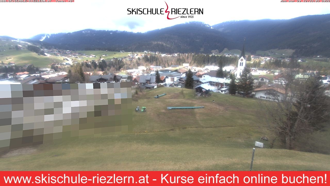 Archiv Foto Webcam Riezlern / Vorarlberg