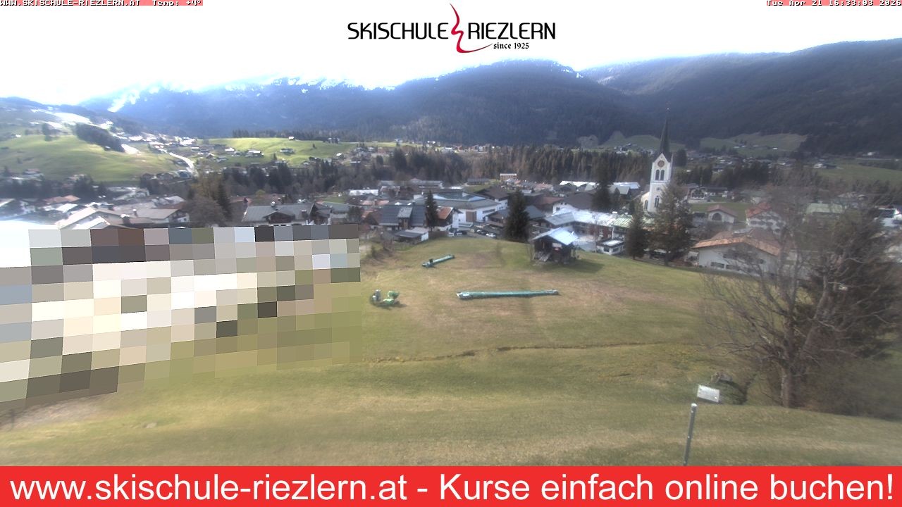 Archiv Foto Webcam Riezlern / Vorarlberg