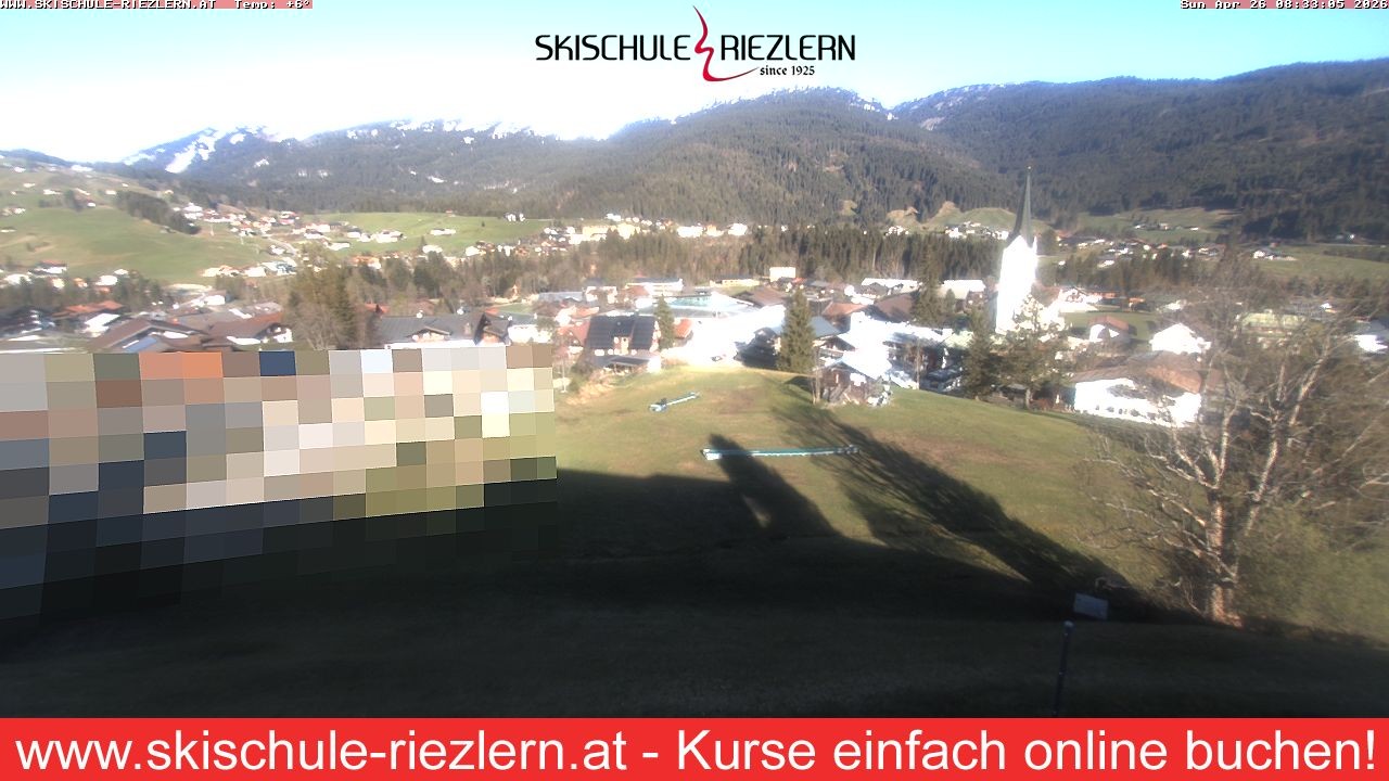 Archiv Foto Webcam Riezlern / Vorarlberg
