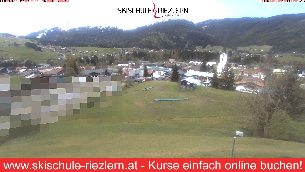 Archiv Foto Webcam Riezlern / Vorarlberg
