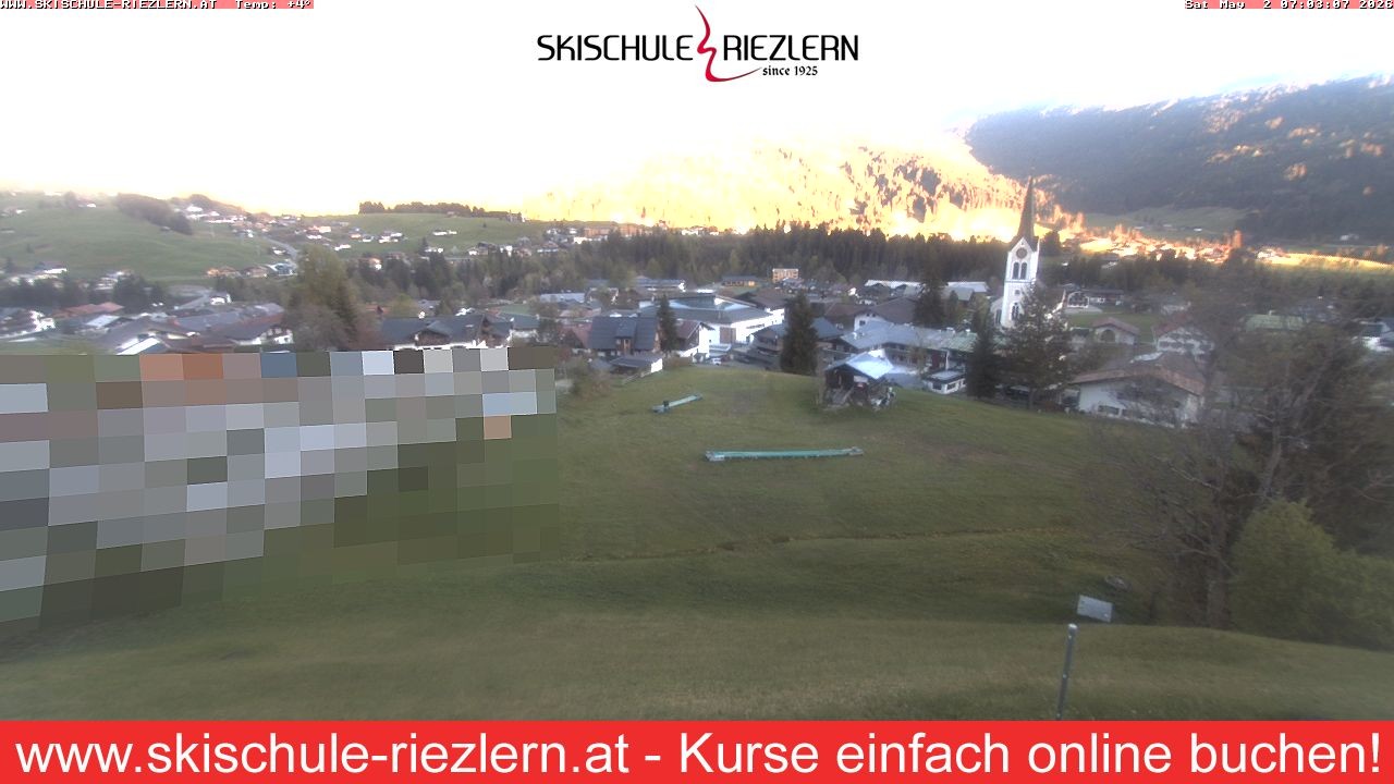 Archived image Webcam Riezlern / Vorarlberg