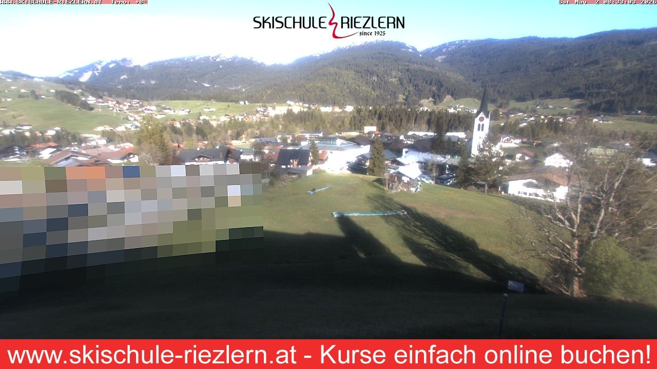 Archived image Webcam Riezlern / Vorarlberg