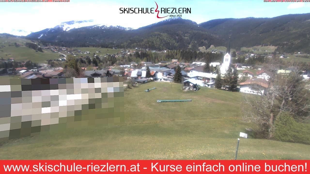Archived image Webcam Riezlern / Vorarlberg
