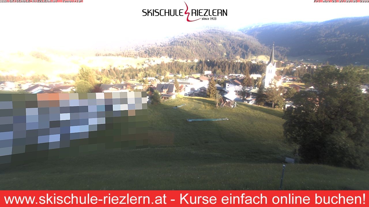 Archiv Foto Webcam Riezlern / Vorarlberg
