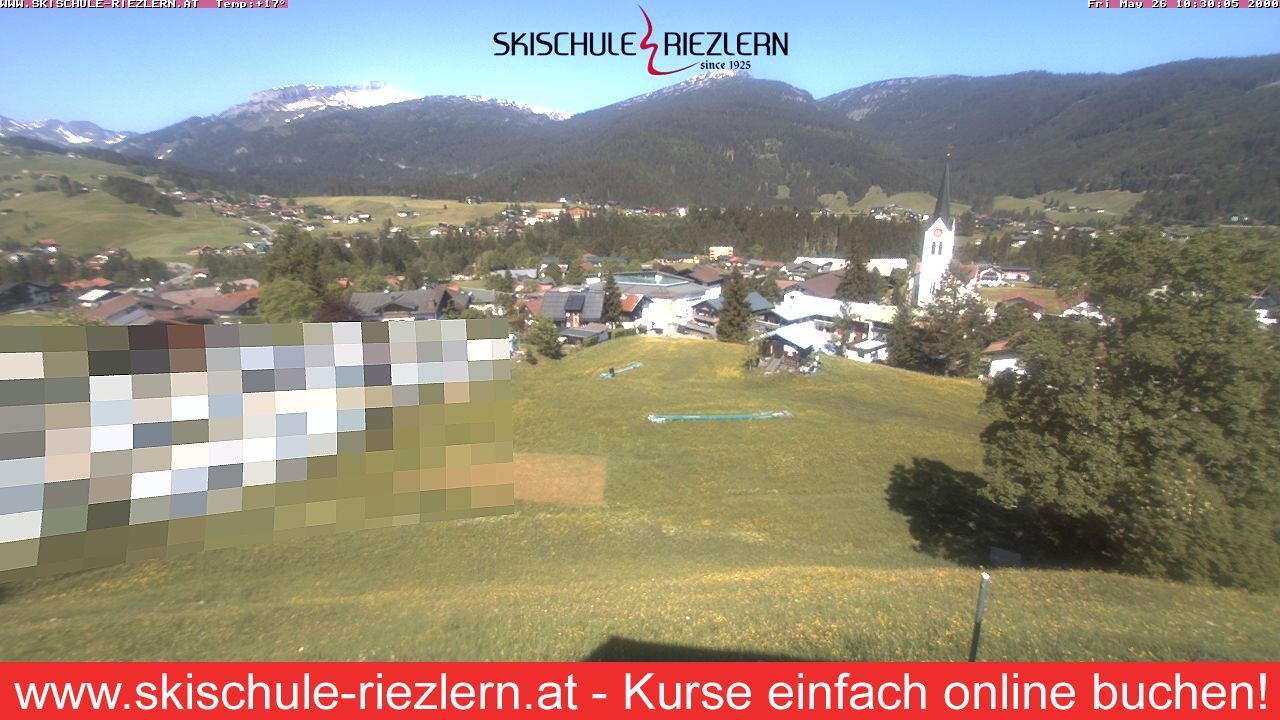 Archiv Foto Webcam Riezlern / Vorarlberg