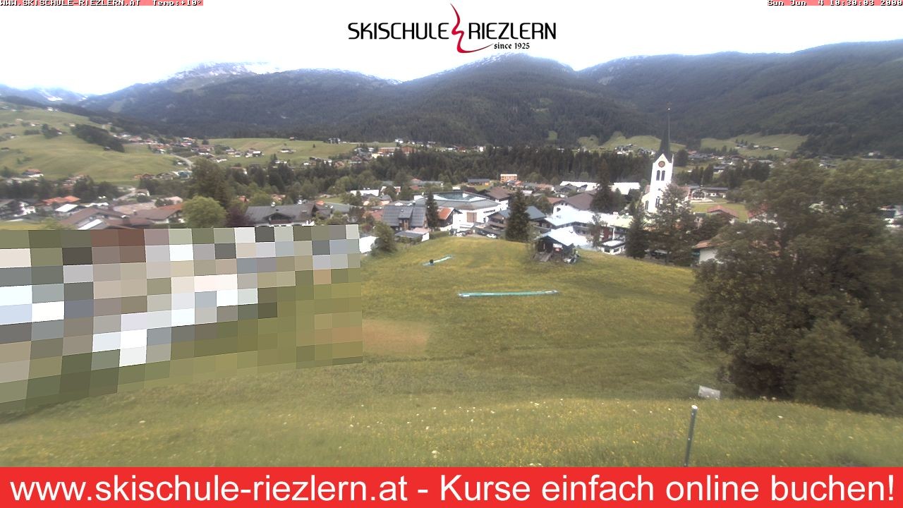 Archived image Webcam Riezlern / Vorarlberg