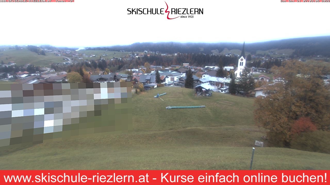 Archived image Webcam Riezlern / Vorarlberg