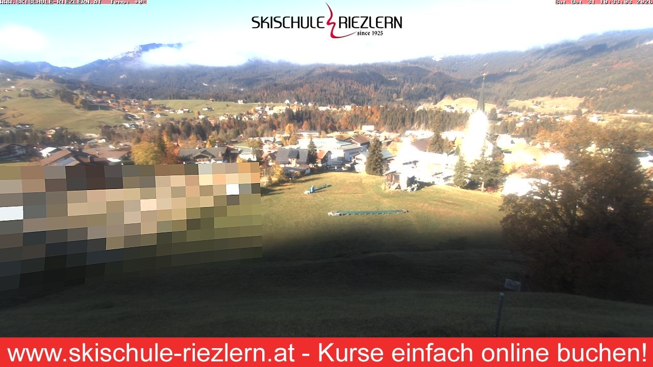Archived image Webcam Riezlern / Vorarlberg