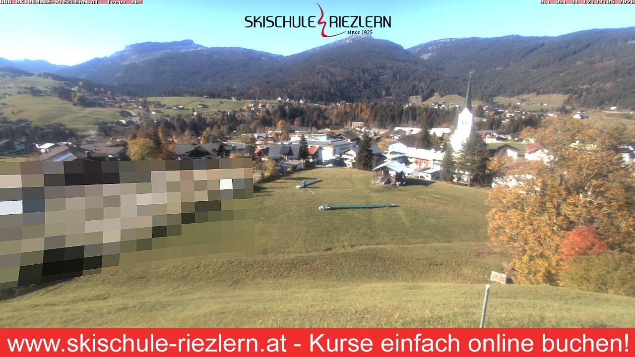 Archived image Webcam Riezlern / Vorarlberg