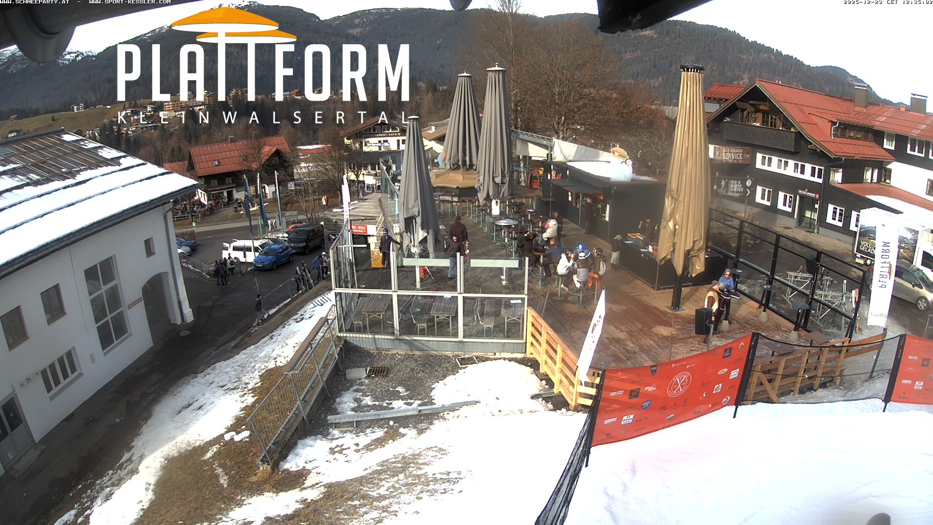 Archiv Foto Webcam Schirmbar in Riezlern