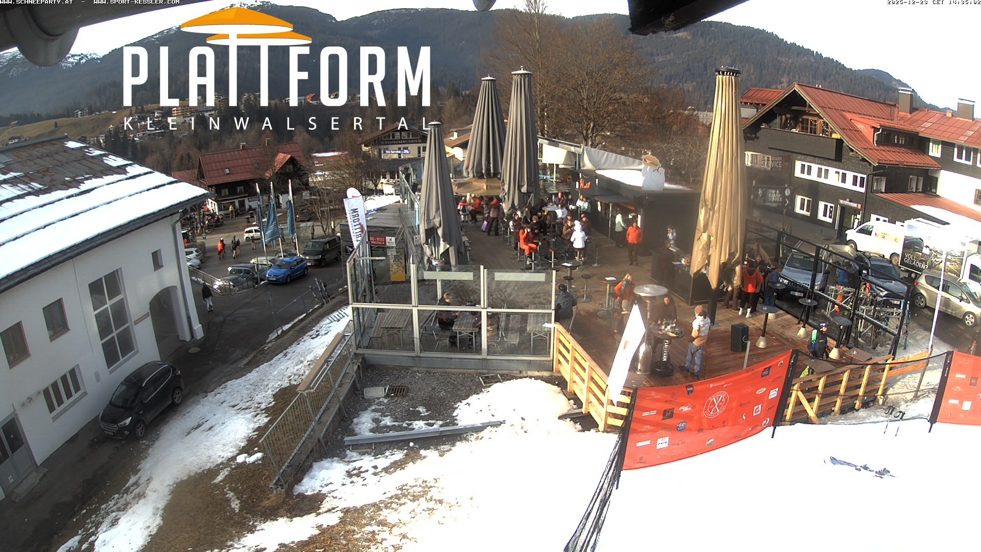 Archiv Foto Webcam Schirmbar in Riezlern