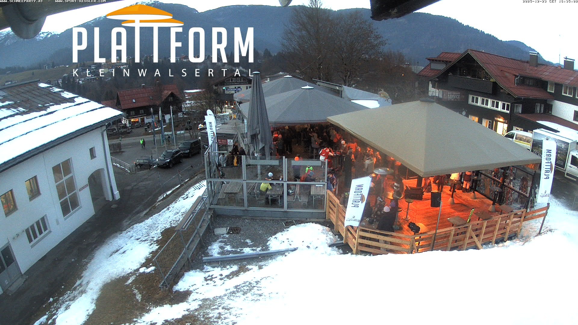 Archiv Foto Webcam Schirmbar in Riezlern