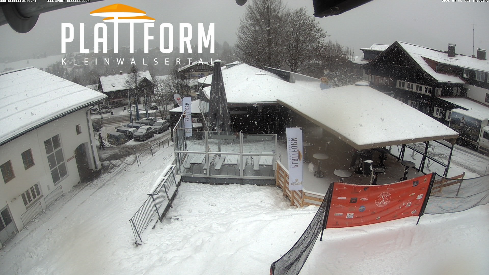 Archiv Foto Webcam Schirmbar in Riezlern