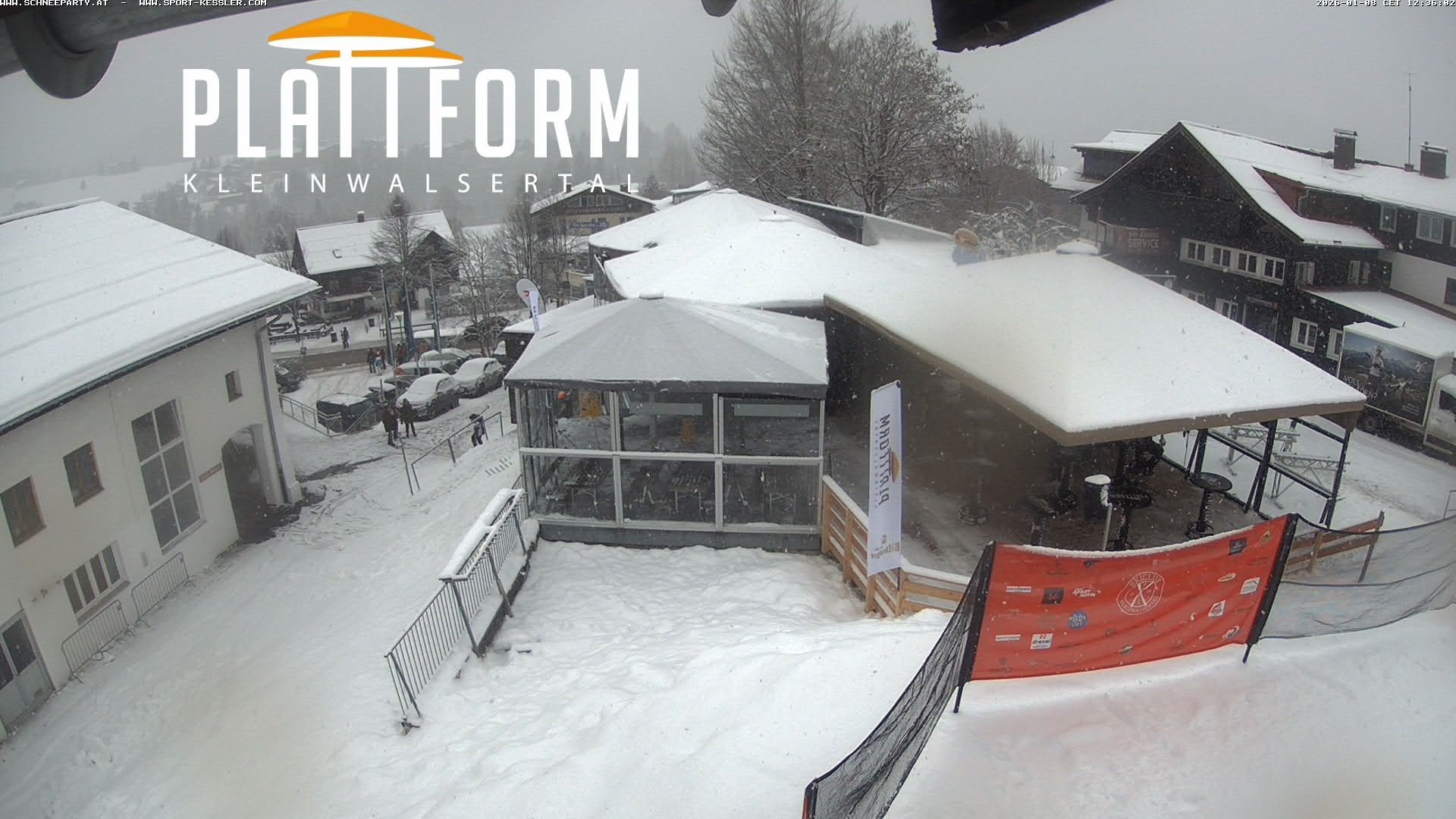 Archiv Foto Webcam Schirmbar in Riezlern