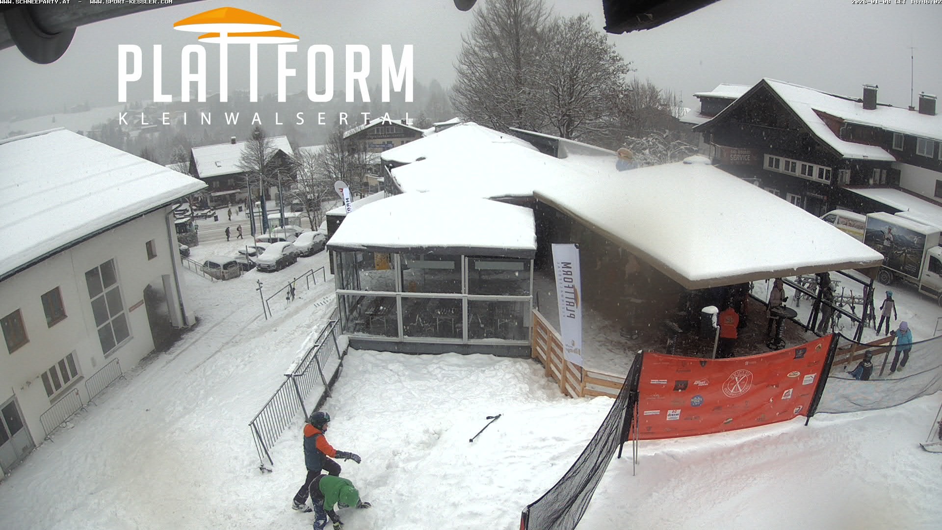 Archiv Foto Webcam Schirmbar in Riezlern