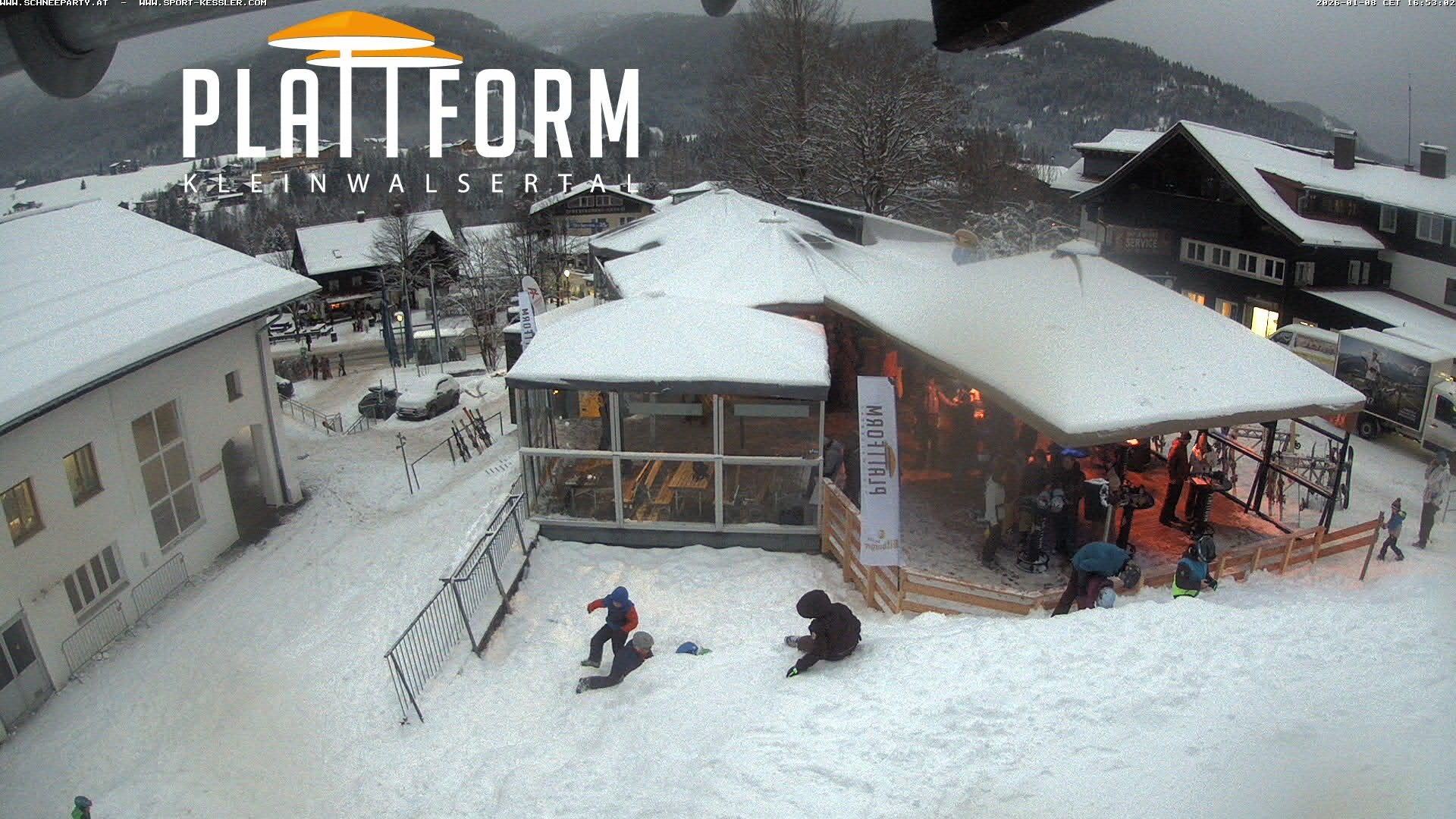 Archiv Foto Webcam Schirmbar in Riezlern