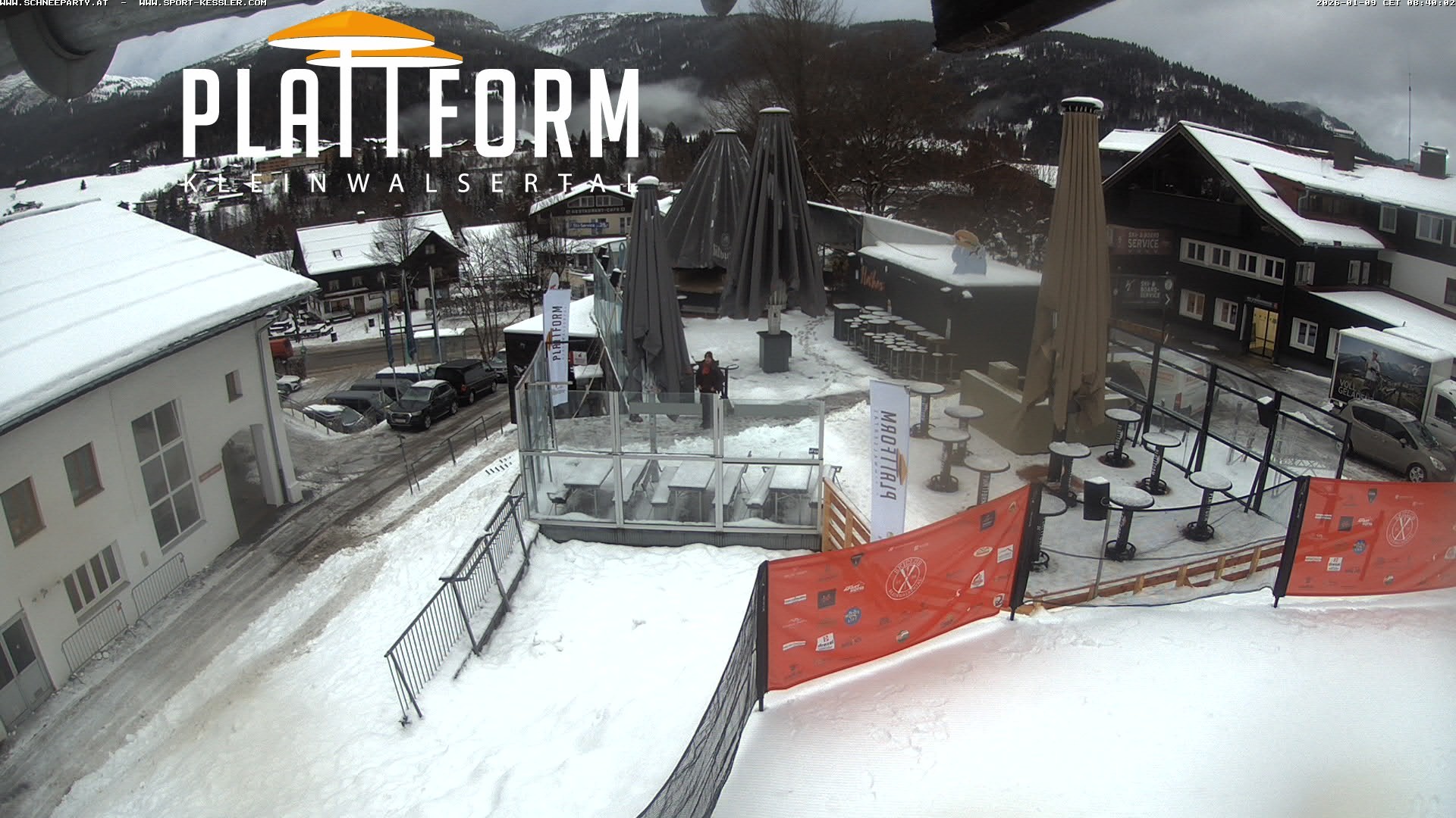 Archiv Foto Webcam Schirmbar in Riezlern