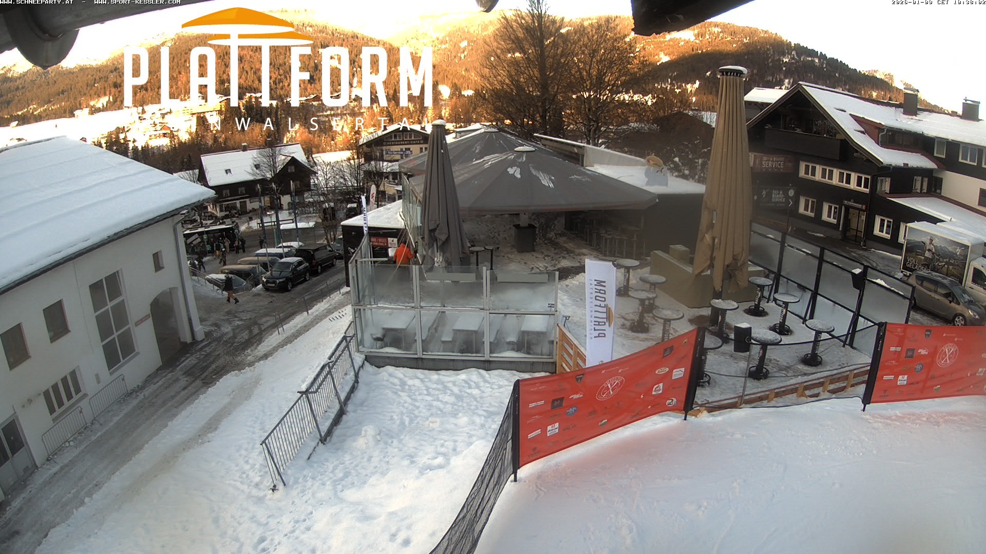 Archiv Foto Webcam Schirmbar in Riezlern