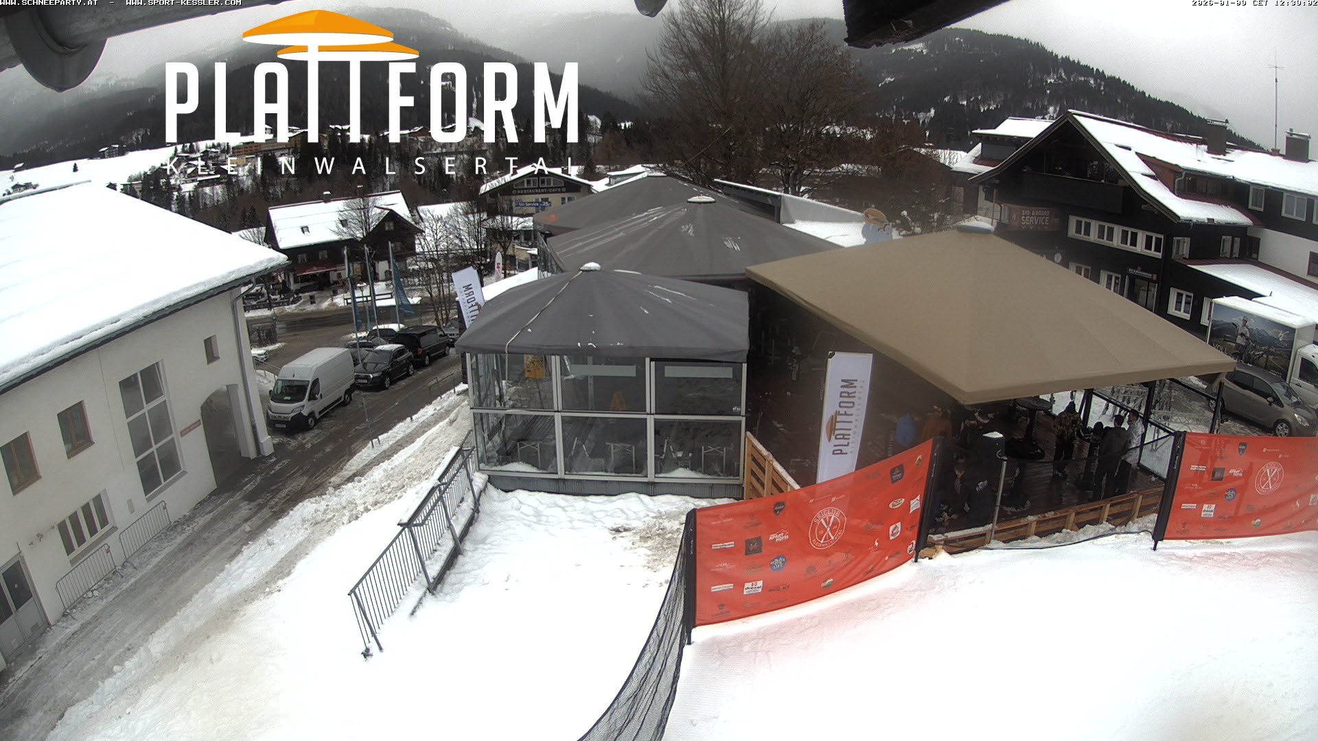 Archiv Foto Webcam Schirmbar in Riezlern